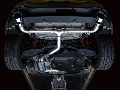 AWE Tuning Touring Catback Exhaust - Chrome Tips | 3015-32658