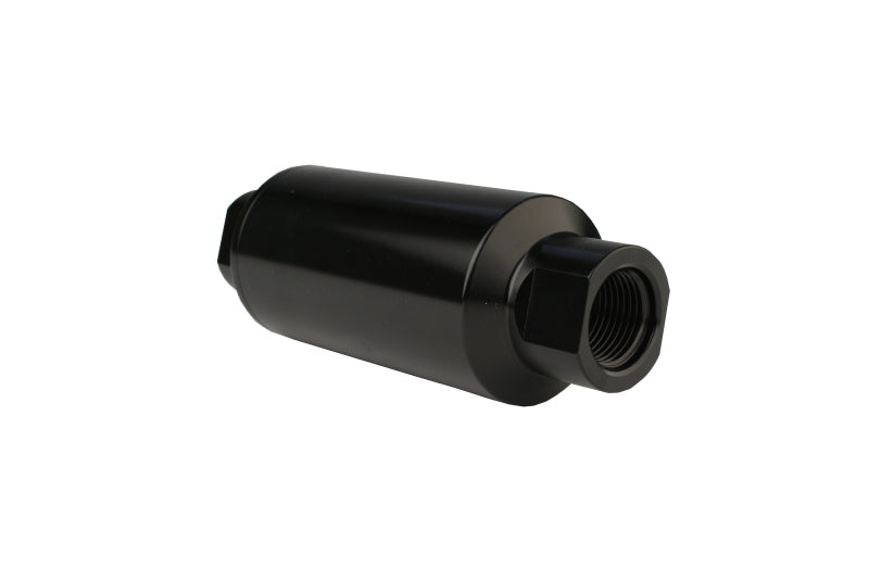 Aeromotive In-Line Filter - AN-10 - Black - 100 Micron.