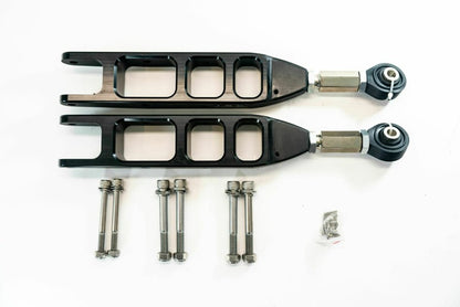 ISC Suspension 08-21 Subaru Impreza V3 Rear Adjustable Control Arms - Stealth Series Black.