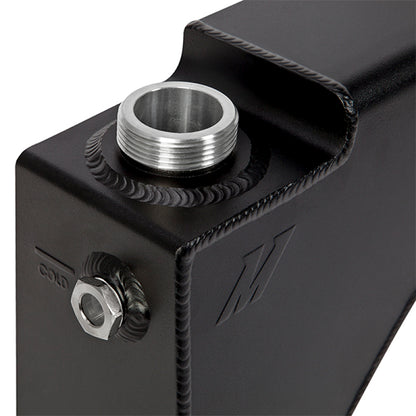 Mishimoto 99-03 Ford 7.3L Powerstroke Aluminum Degas Tank - Micro-Wrinkle Black.