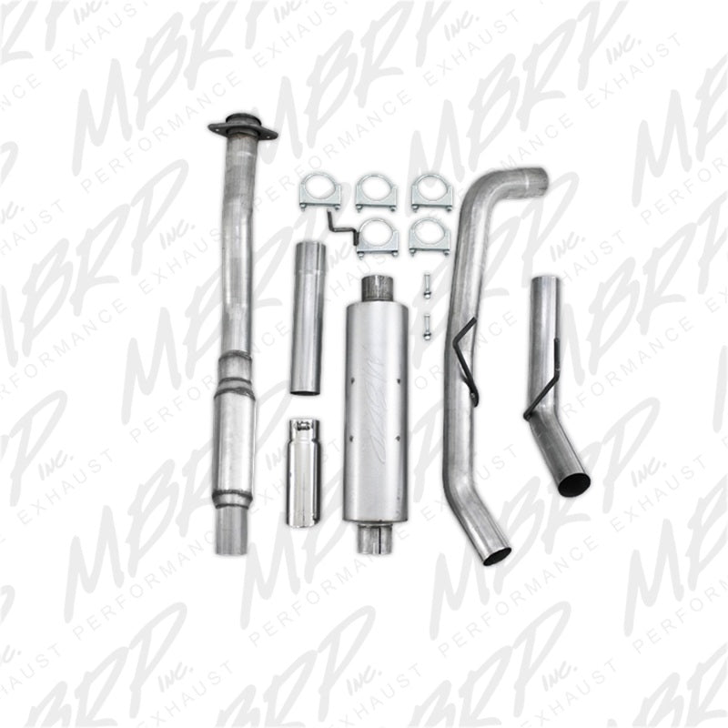 MBRP 11-12 Ford F150 3in Cat Back Single Side Exit Alum Exhaust System.
