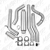 MBRP 88-93 Dodge 2500/3500 Cummins 4WD ONLY Turbo Back Single Side Exit Alum Exhaust System.