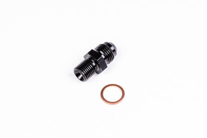 Radium Engineering 6AN Male to M12x1.25 Male Fitting.
