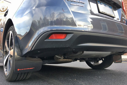 Rally Armor 2017+ Subaru Impreza UR Black Mud Flap w/ Red Logo.