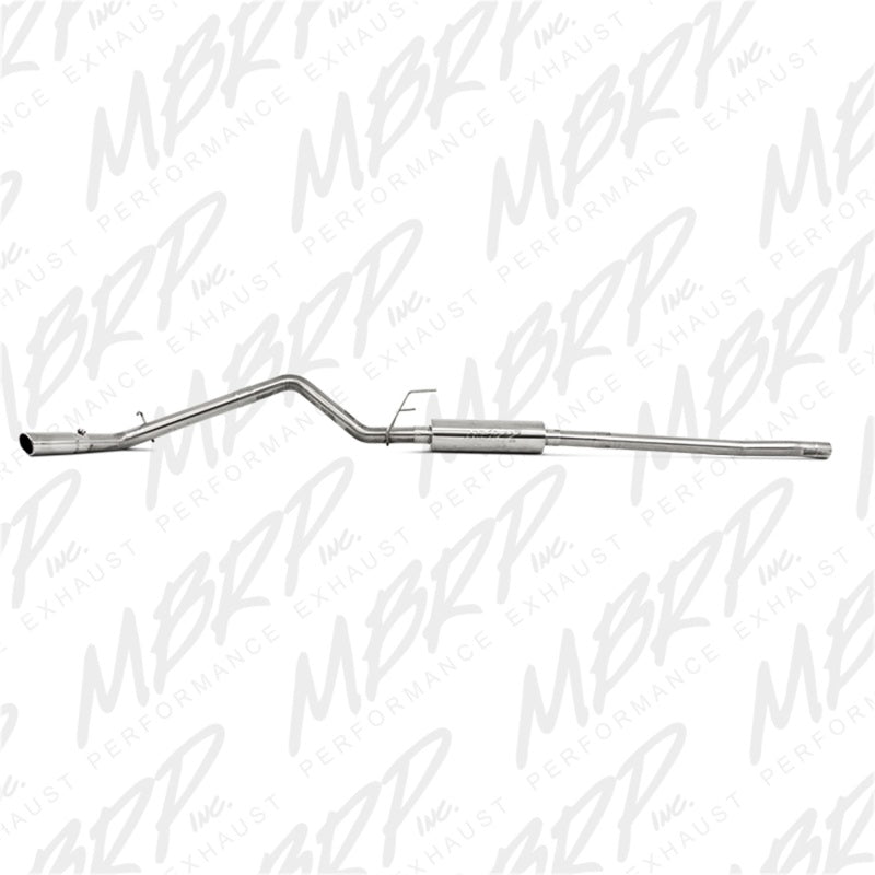 MBRP 06-08 Ram Hemi 1500 Mega Cab 5.7L / 03-13 Ram Hemi 2500/3500 5.7L T409 3in Cat Back Single Side.