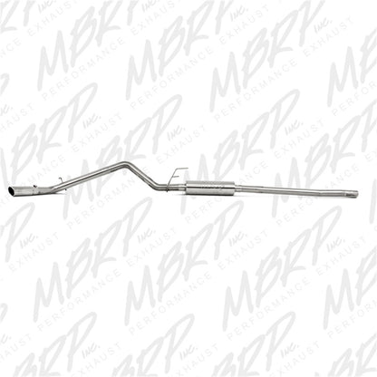 MBRP 06-08 Ram Hemi 1500 Mega Cab 5.7L / 03-13 Ram Hemi 2500/3500 5.7L T409 3in Cat Back Single Side.