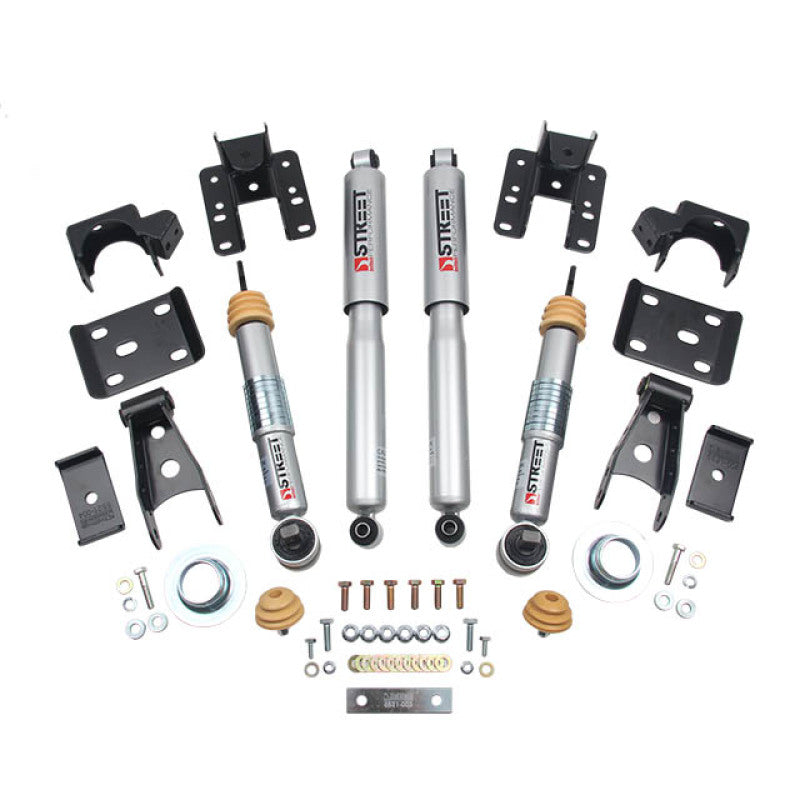 Belltech LOWERING KIT 16.5-17 Chevy Silverado All Cabs 4WD 2inF/2inR.