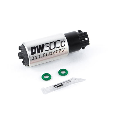 DeatschWerks DeatschWerks 340lph DW300C Compact Fuel Pump w/ 08-12 GTR Set Up Kit (2 Required).