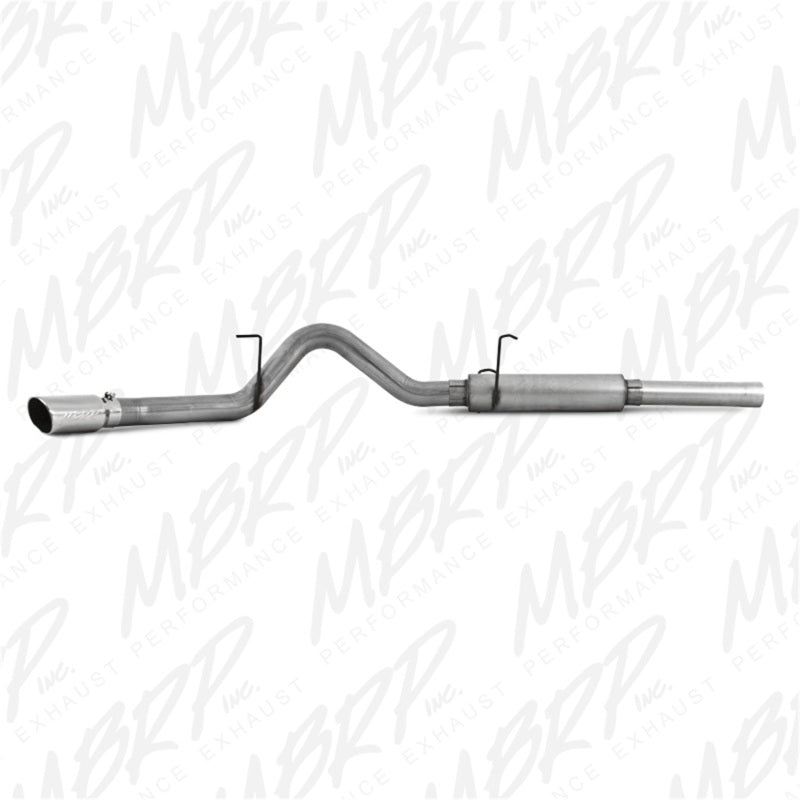 MBRP 2004.5-2007 Dodge 2500/3500 Cummins 600/610 Cat Back Single Side.