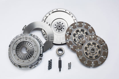 South Bend Clutch 94-98 Ford 7.3 Powerstroke ZF-5 Street Dual Disc Organic Clutch Kit.