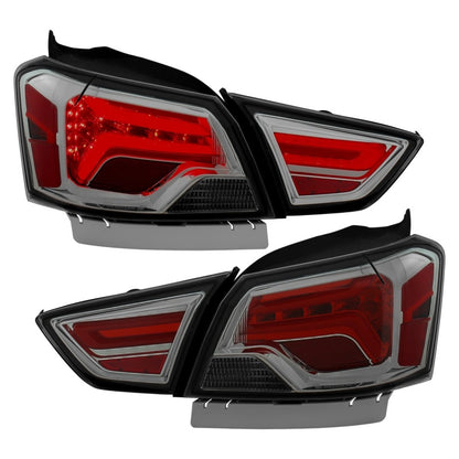 ANZO 14-18 Chevrolet Impala LED Taillights Smoke.
