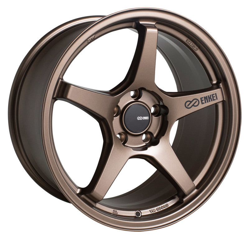Enkei TS-5 18x8 5x114.3 40mm Offset 72.6mm Bore Bronze.