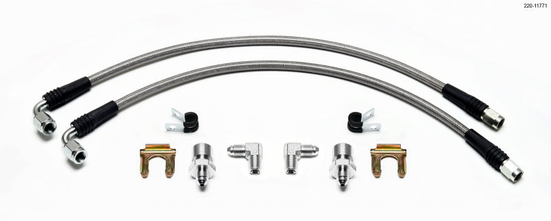 Wilwood Flexline Kit 2006-10 Magnum/Chrger/Challngr/300C Front.