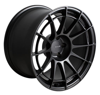 Enkei NT03RR 18x9.5 5x114.3 27mm Offset 75mm Bore Gunmetal Wheel.