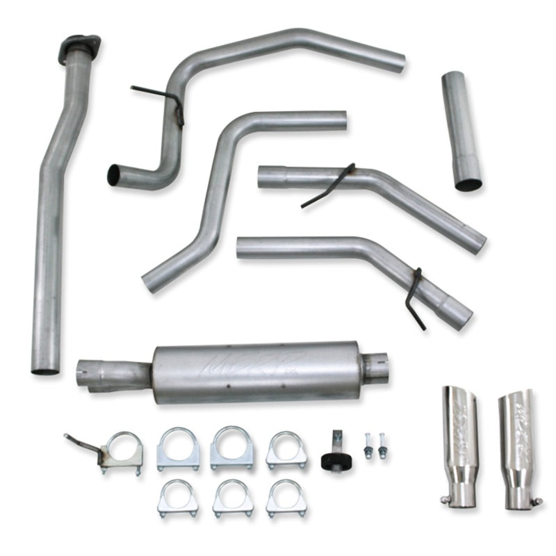 MBRP 11-12 Ford F-150 V6 Ecoboost Alum 2.5in Cat Back Dual Rear Exit Exhaust System.