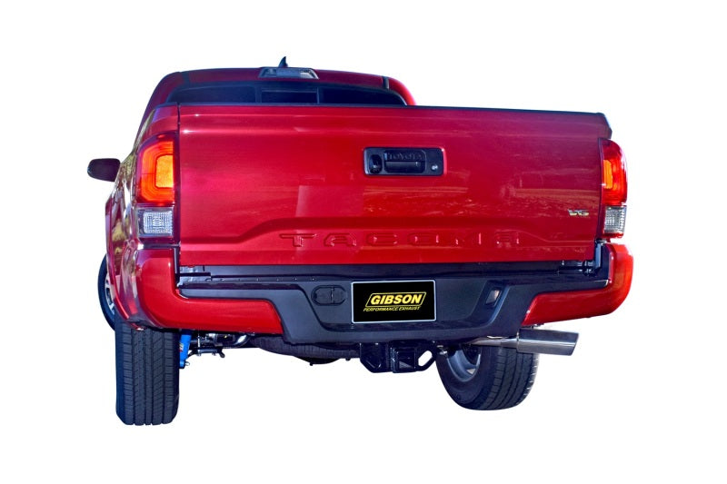 Gibson 16-19 Toyota Tacoma Limited 3.5L 2.5in Cat-Back Single Exhaust - Aluminized.