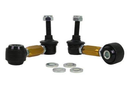 Whiteline 90-97 Mazda Miata Adjustable Front Sway Bar Links.