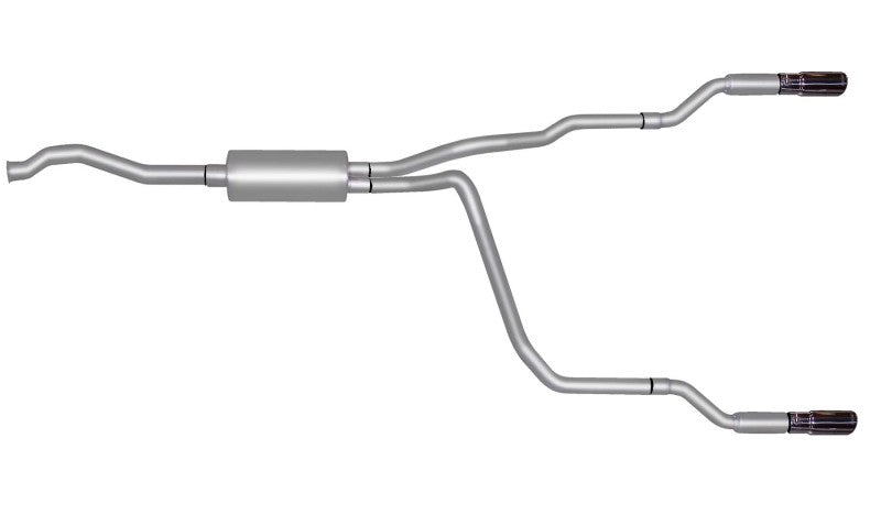 Gibson 01-05 Ford Ranger XL 2.3L 1.75in Cat-Back Dual Split Exhaust - Aluminized.