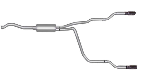 Gibson 01-05 Ford Ranger XL 2.3L 1.75in Cat-Back Dual Split Exhaust - Aluminized.