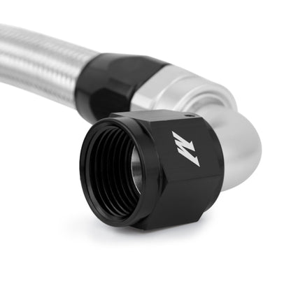 Mishimoto 4 Ft Stainless Steel Braided Hose w/ -10AN Fittings.