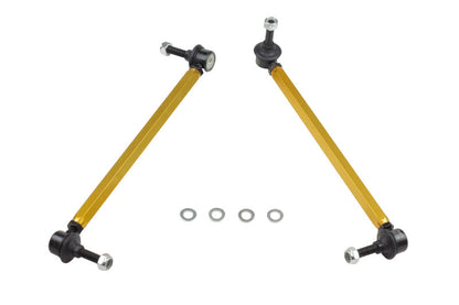 Whiteline 06/05+ Ford Focus LS / 05/09+ Mazda 3 BK Front Swaybar Link Kit H/Duty Adj Steel Ball.
