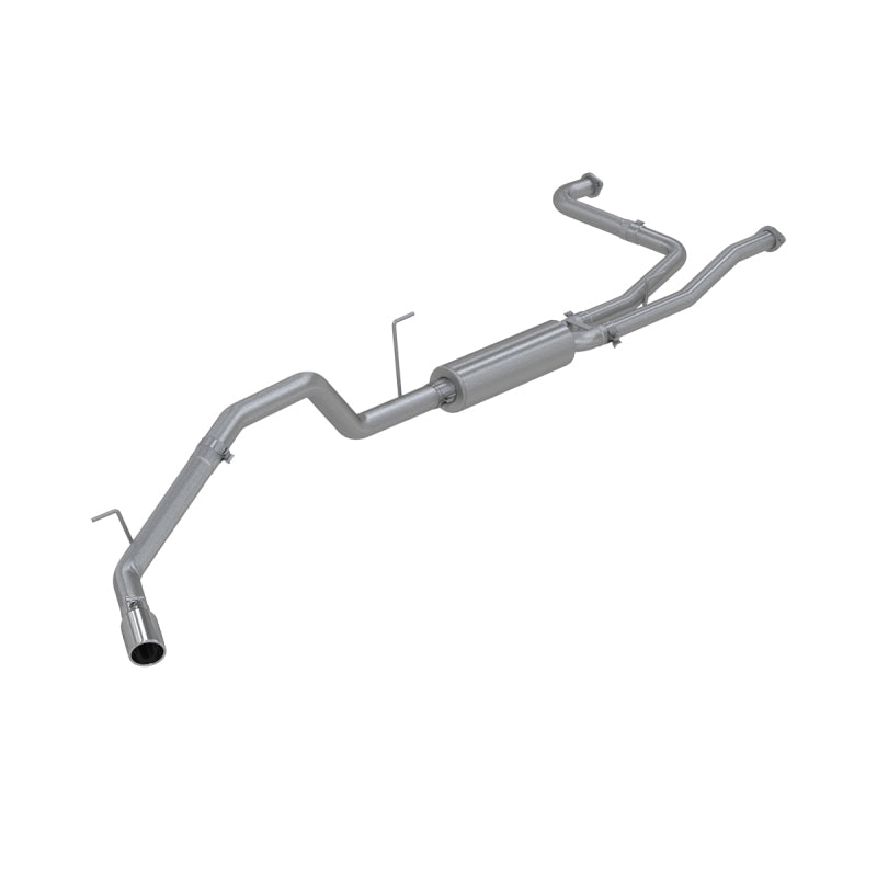 MBRP 2007-2009 Nissan Titan 5.6L EC/CC Cat Back Single Side.