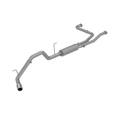 MBRP 2007-2009 Nissan Titan 5.6L EC/CC Cat Back Single Side.