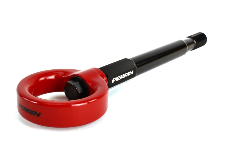 Perrin Tow Hook Kit - Front 13-18 Subaru Forester - Red.