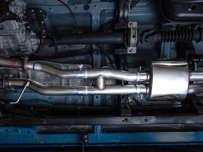 AWE Catback Exhaust w/ BashGuard - Diamond Black Tips | 3015-33826