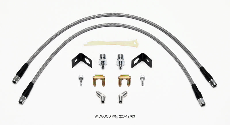 Wilwood Flexline Kit Front Jeep Wrangler 22 inch.