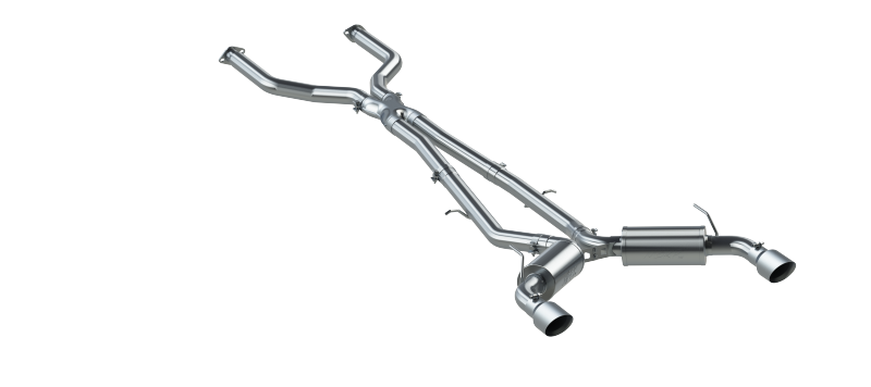 MBRP 16-19 Infiniti Q50 3.0L FWD/AWD 3in Cat Back w/ 4.5in OD Tips - T304.