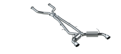 MBRP 16-19 Infiniti Q50 3.0L FWD/AWD 3in Cat Back w/ 4.5in OD Tips - T304.