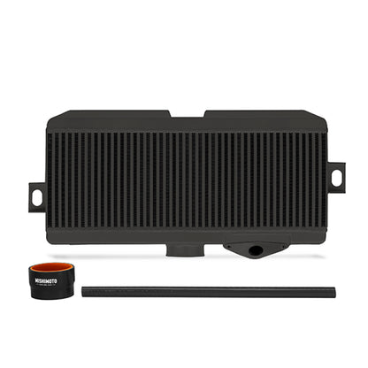 Mishimoto Subaru 08-15 WRX STi Top-Mount Intercooler Kit - Powder Coated Black & Black Hoses.