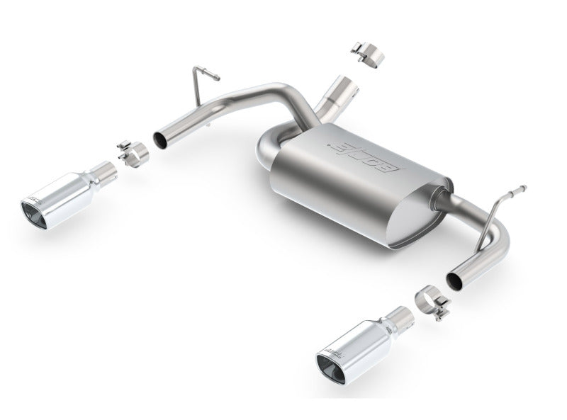 Borla 12-16 Jeep Wrangler 3.6L AT/MT 4WD Single Split Rr Exit Touring Exhaust (rear section only).