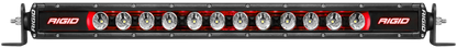 Rigid Industries 30in Radiance Plus SR-Series Single Row LED Light Bar with 8 Backlight Options.