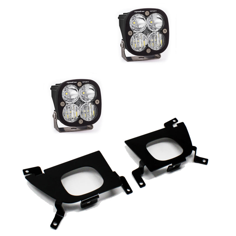 Baja Designs 2019 Silverado 1500 Sport Fog Pocket Mount Kit.