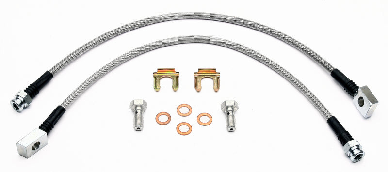 Wilwood Flexline Kit 97-03 Corvette w/ OEM Front Caliper.