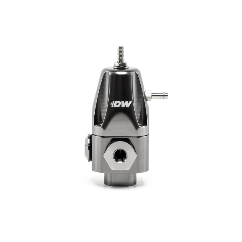 DeatschWerks DWR1000 Adjustable Fuel Pressure Regulator - Titanium.