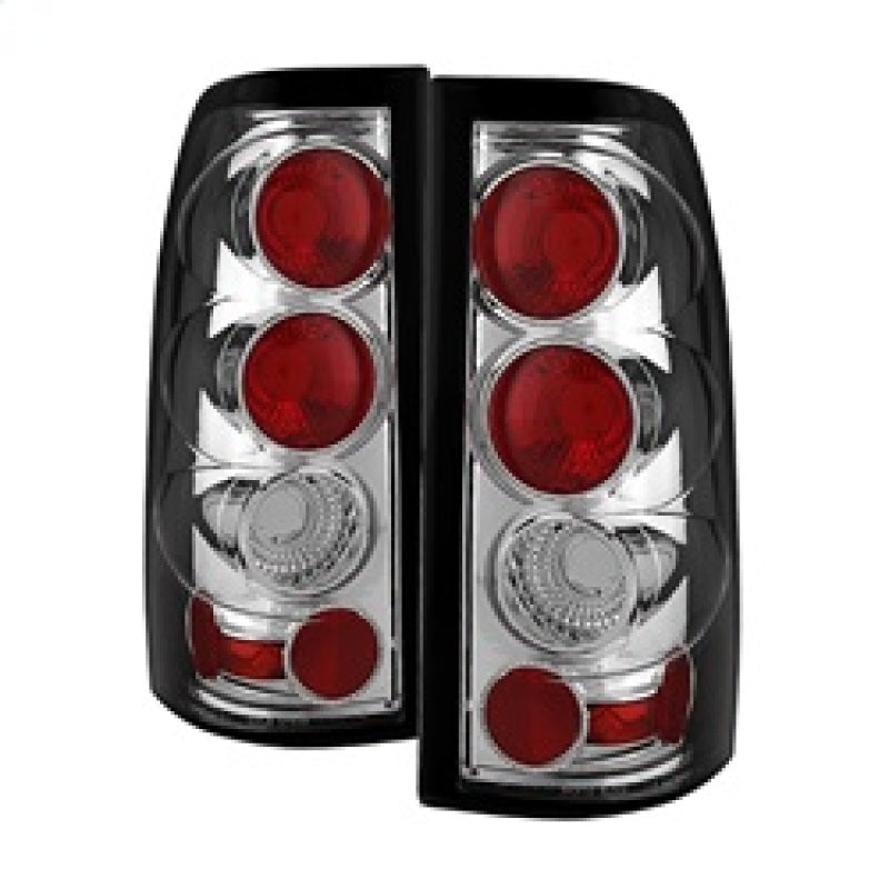 Spyder Chevy Silverado 1500 03-06 (Does Not Fit Stepside)Euro Style Tail Lights Chrm ALT-YD-CS03-C.