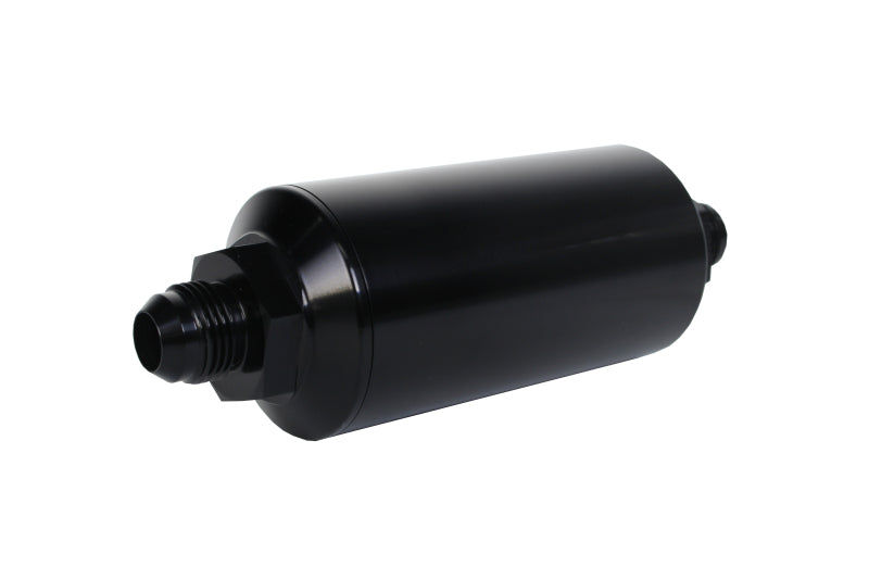 Aeromotive In-Line Filter - (AN -08 Male) 100 Micron Stainless Steel Element.
