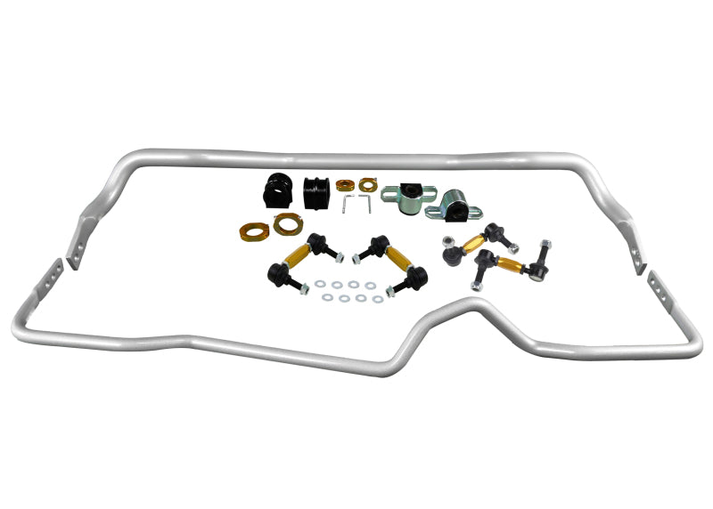 Whiteline 03-08 Nissan 350Z / Infinti G35 Front and Rear Swaybar Assembly Kit.