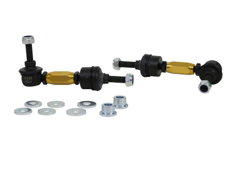 Whiteline 2012+ Ford Focus ST Rear Adjustable Heavy Duty Sway Bar Link Kit.