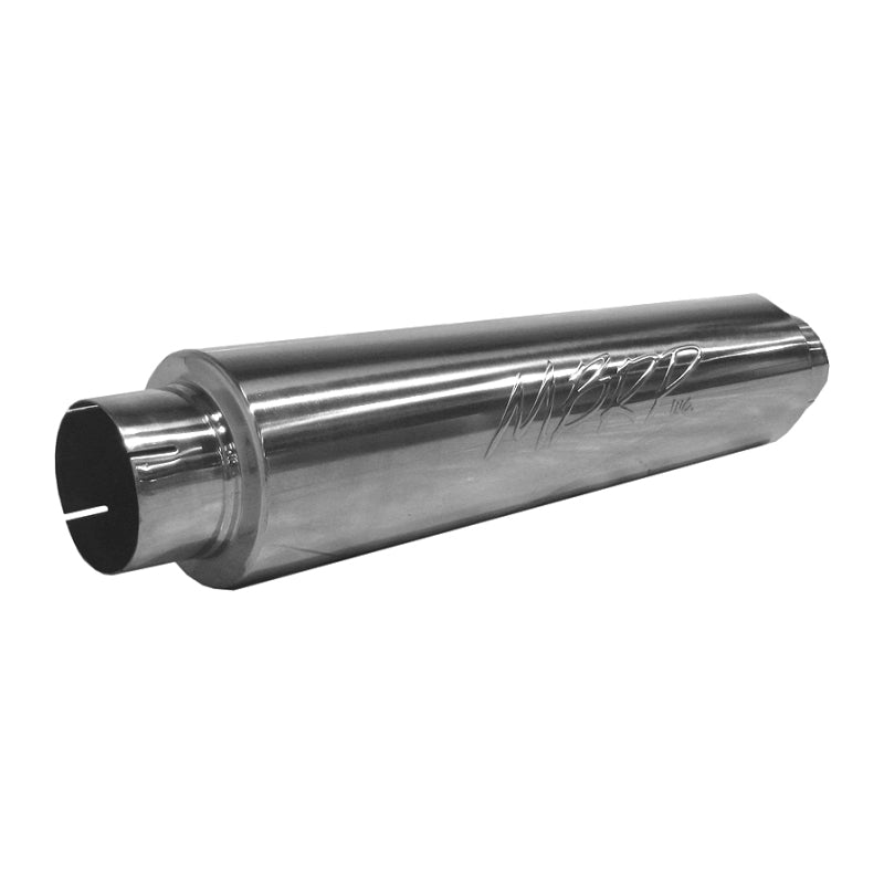 MBRP Replaces all 30 overall length mufflers Muffler 4 Inlet /Outlet 24 Body 30 Overall T409.