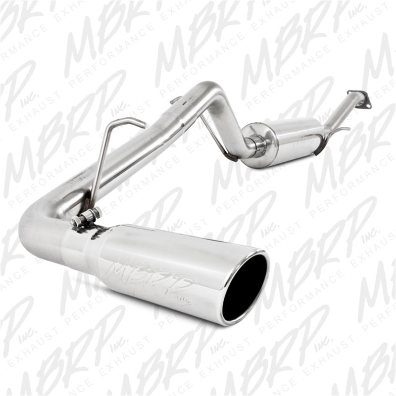 MBRP 04-10 Chevy/GMC Colorado/Canyon 2.8L/2.9L/3.5L/3.7L Cat Back Single Side.