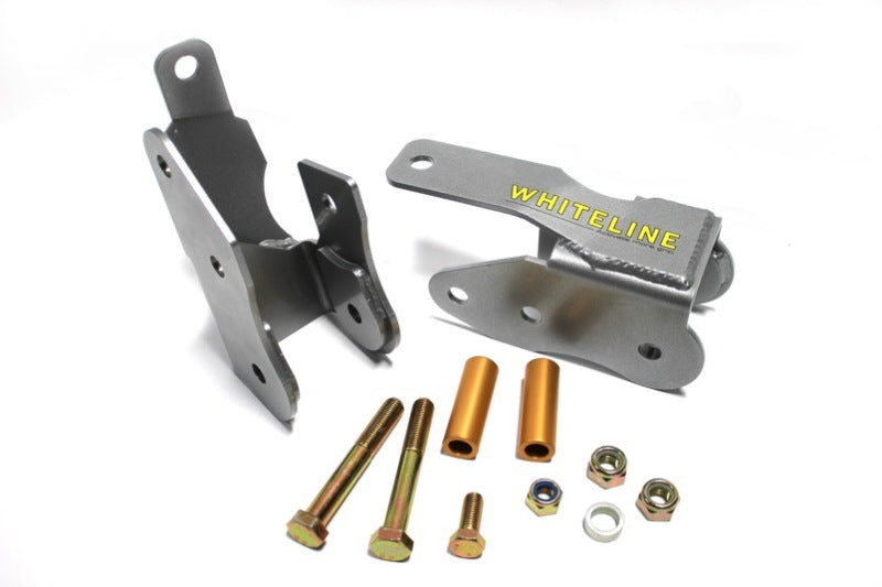 Whiteline 05+ Ford Mustang Coupe (Inc GT & Shelby GT500) Rear C/A - Complete Lwr Rear Mounting Brkt.