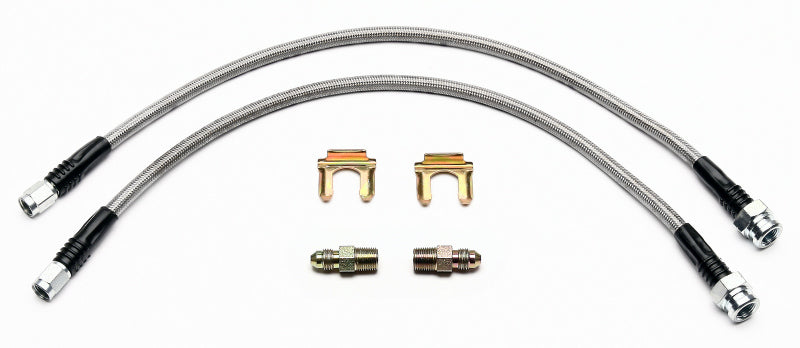 Wilwood Flexline Kit Front 1995-98 Nissan 240SX w/ FSL4 Caliper.