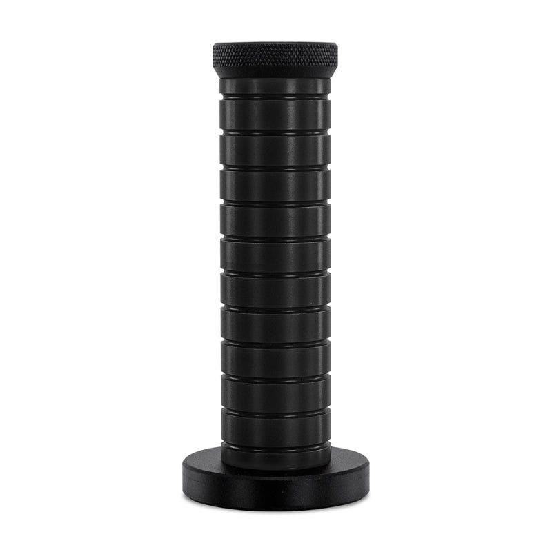 Mishimoto Weighted Grip Shift Knob - Black / Black.