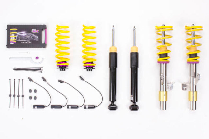 KW Coilover Kit V2 BMW 3 Series F30 6-Cyl w/ EDC Bundle.
