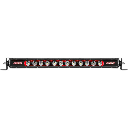 Rigid Industries 20in Radiance Plus SR-Series Single Row LED Light Bar with 8 Backlight Options.
