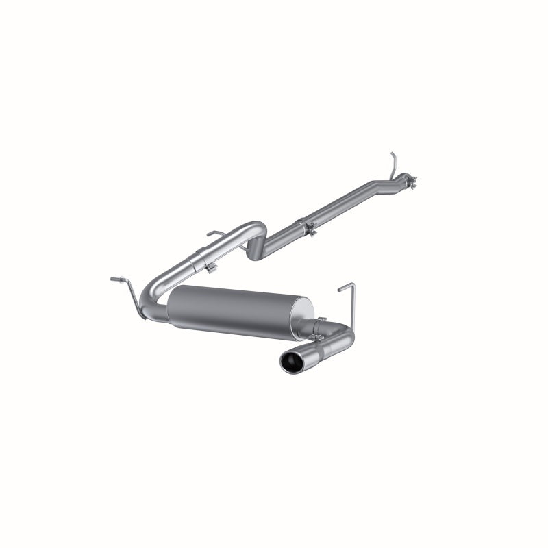 MBRP 12 Jeep Wrangler/Rubicon 3.6L Cat Back Single Rear Exit Alum Exhuast.